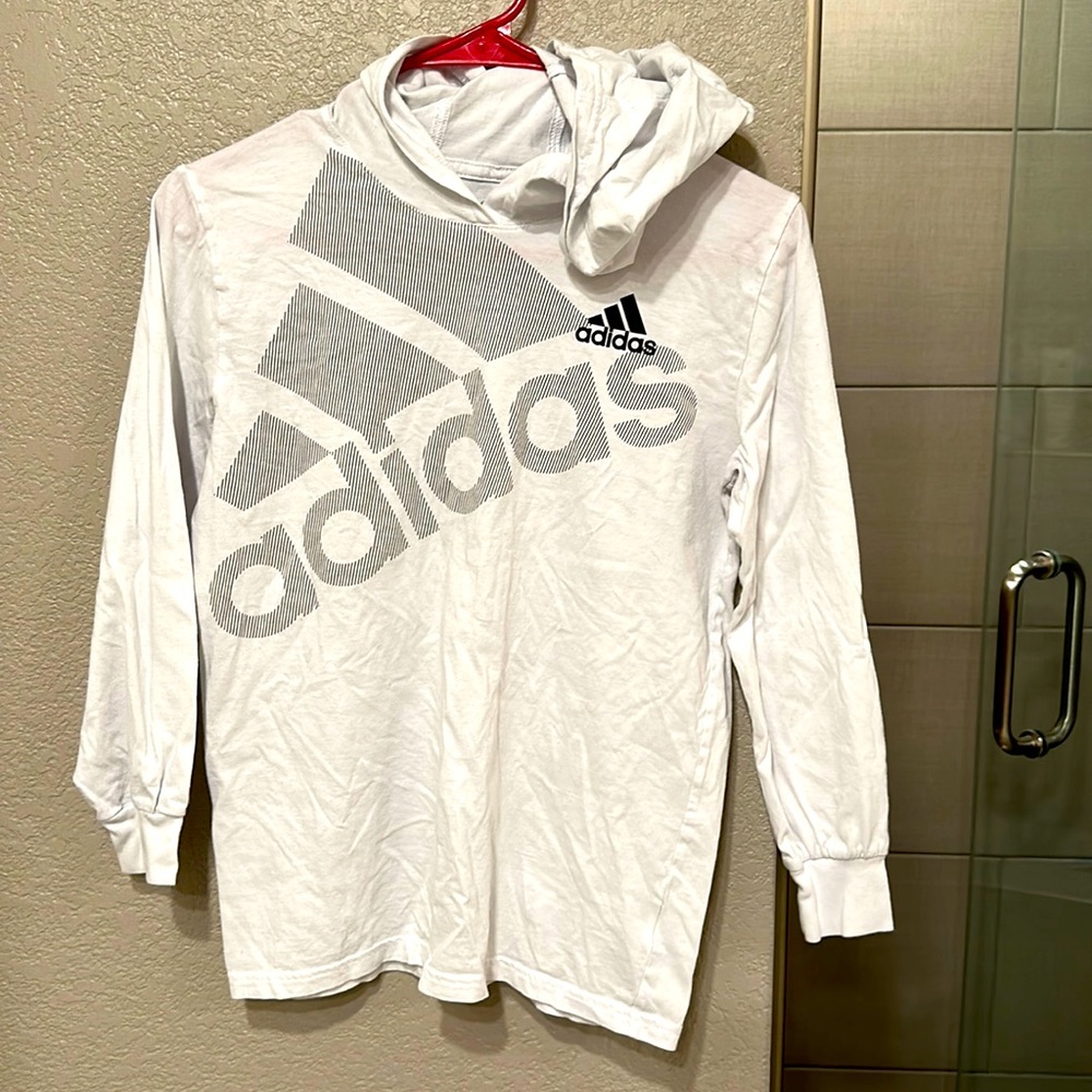 Adidas lightweight pullover, Youth 10/12